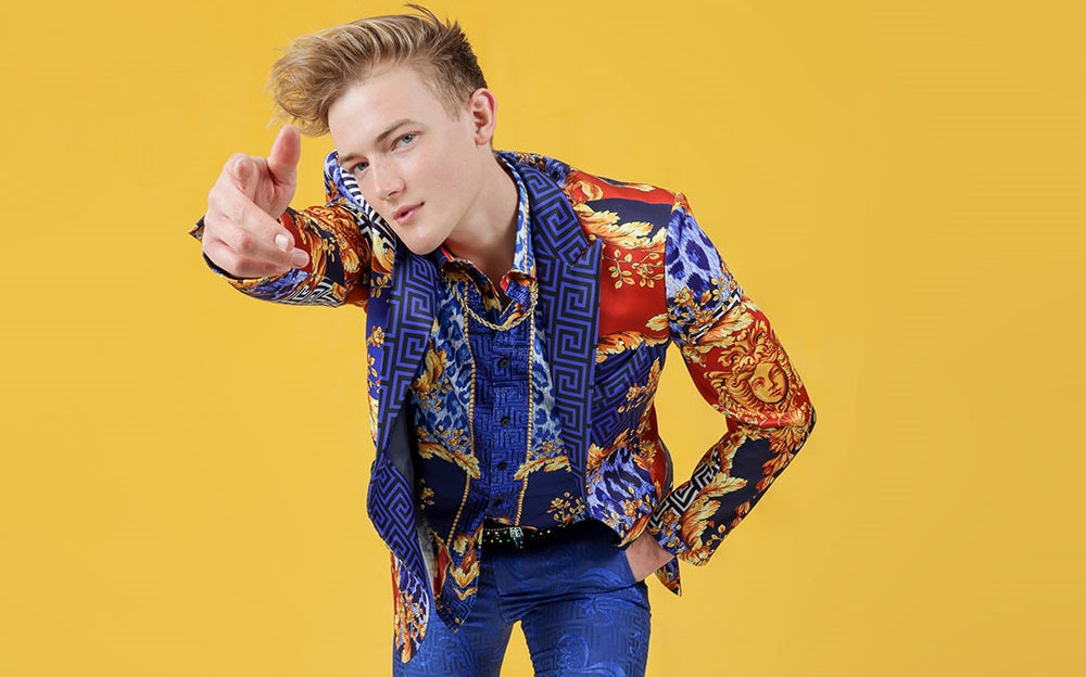 BARABAS: Dare to be Different: Medusa Pattern Jackets for the Modern Man