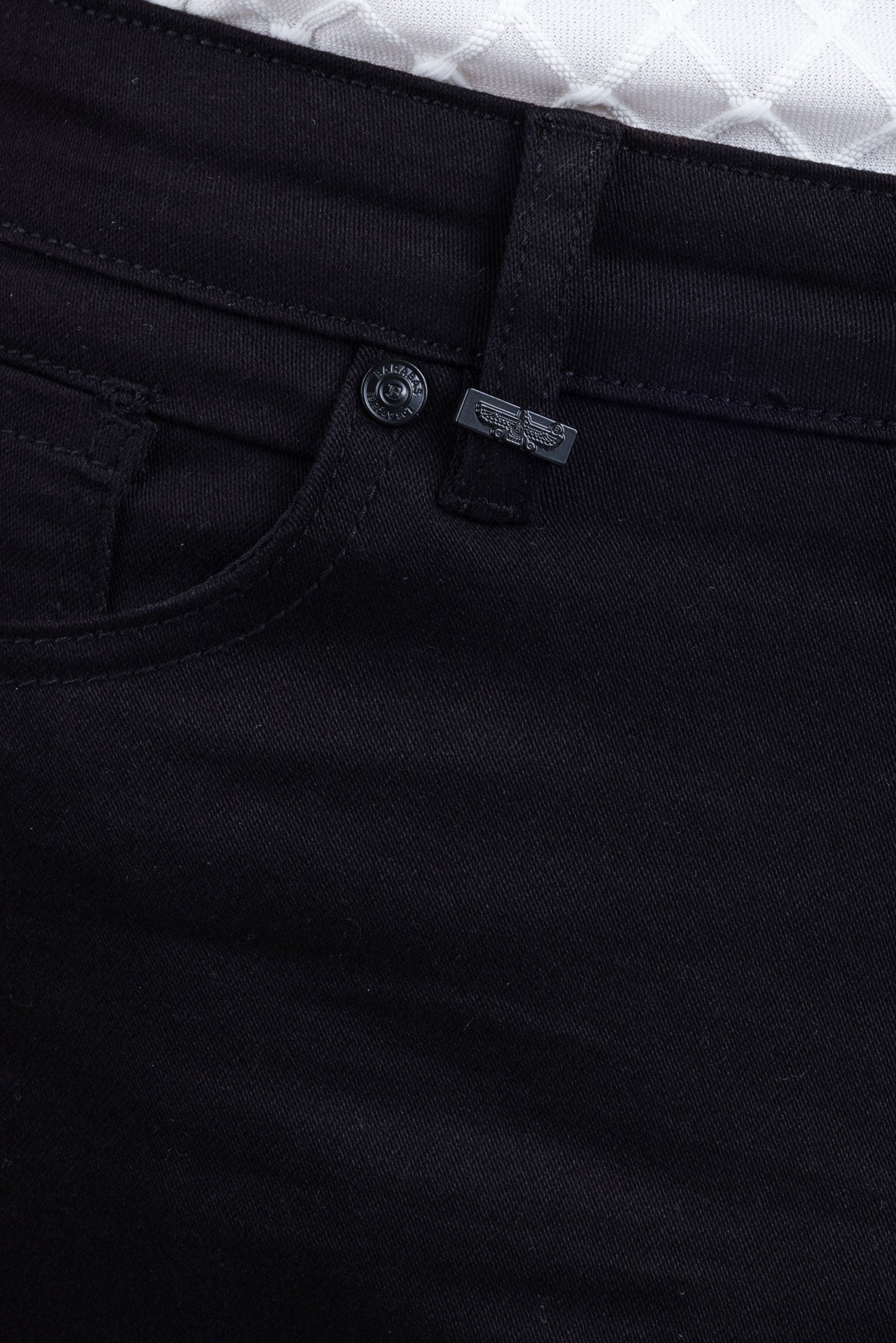 Barabas Men's Skinny Fit Classic Denim Solid Color Jeans 1700 Black