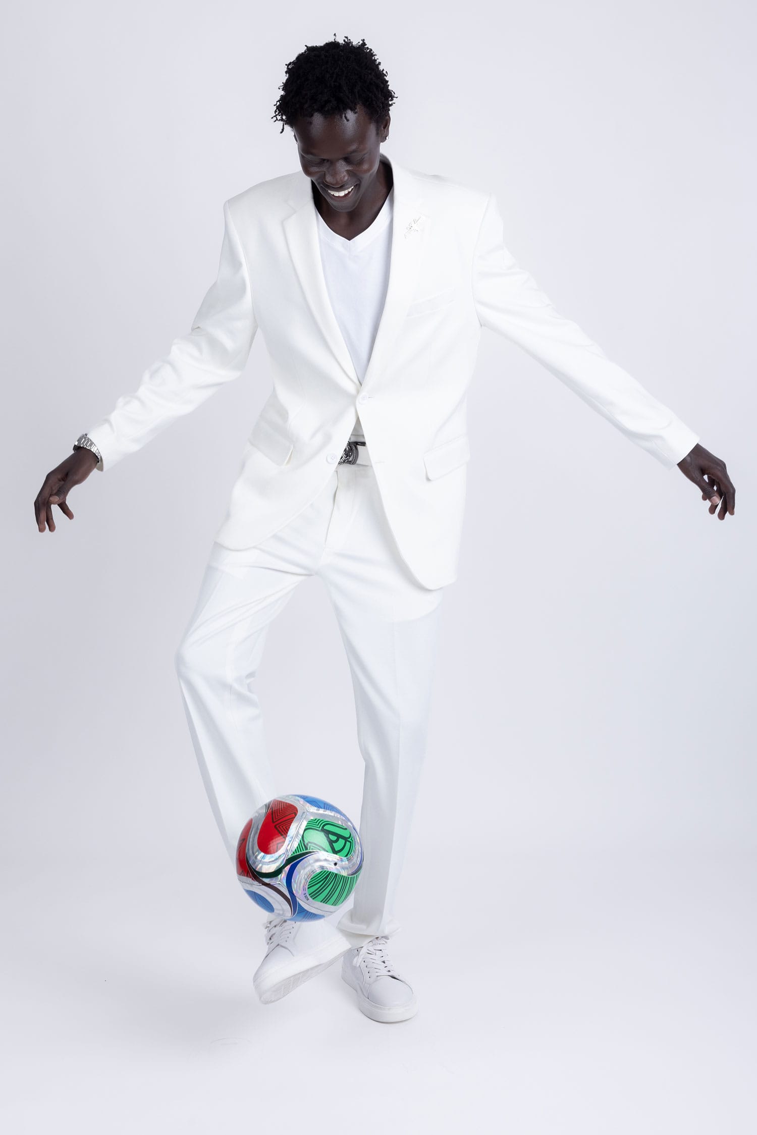IShowSpeed World Cup Suit | Barabas 3SU02 Men's Brushed Cotton