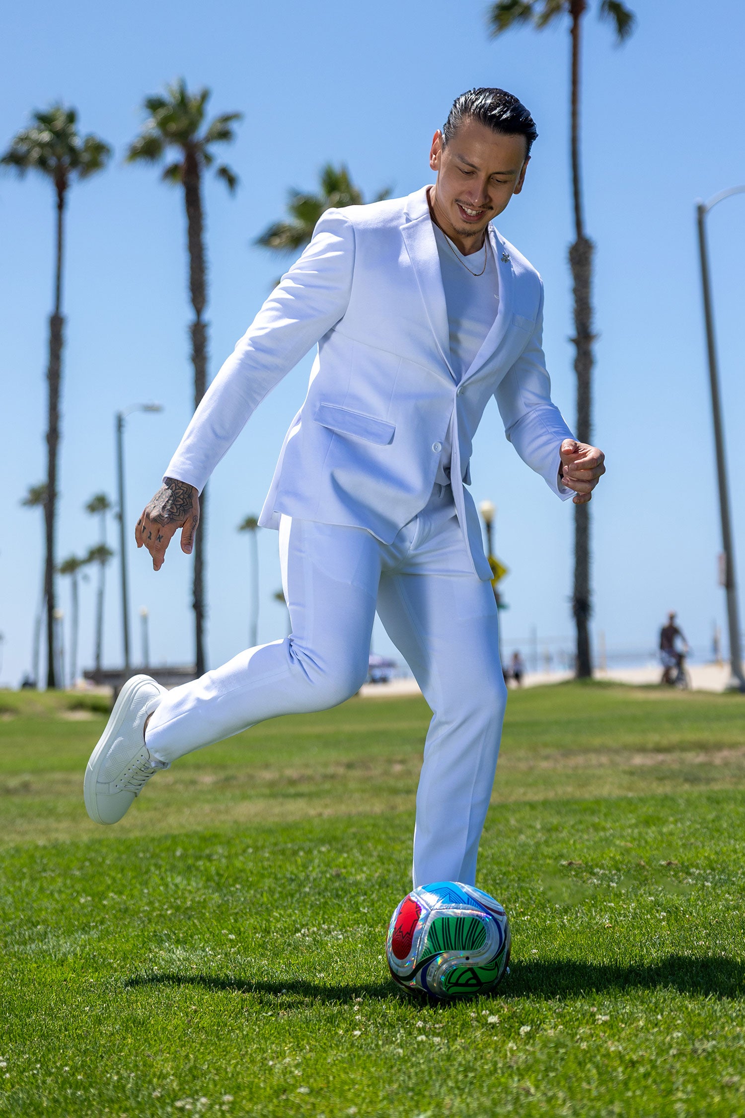 IShowSpeed World Cup Suit | Barabas 3SU02 Men's Brushed Cotton
