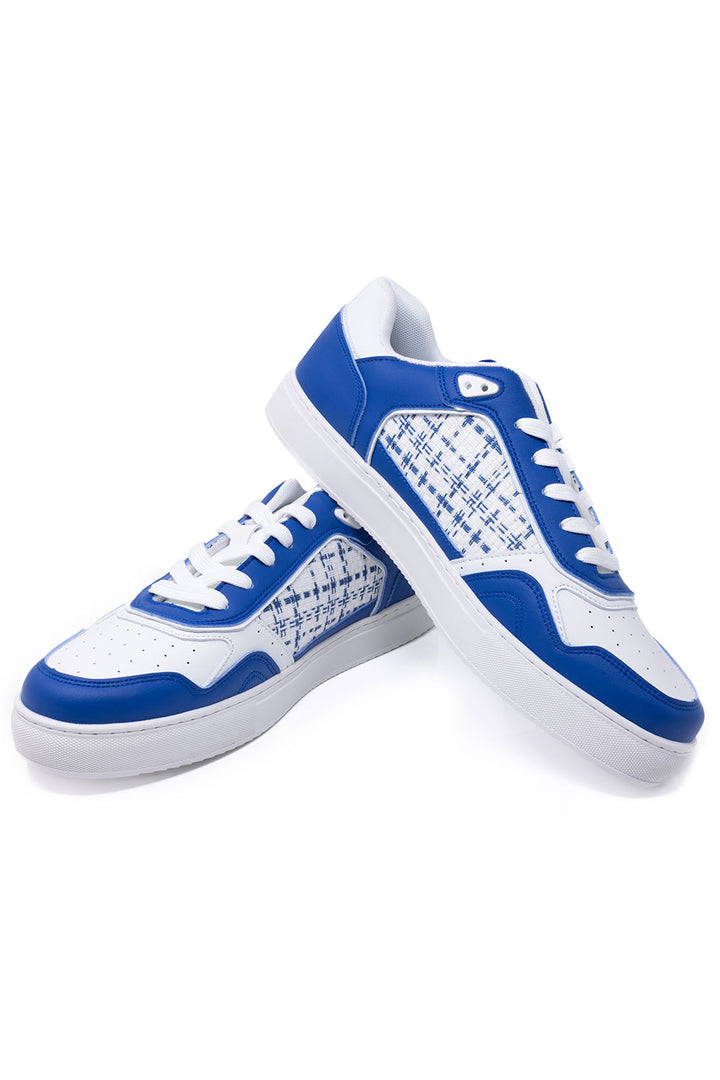 Barabas Men's Premium Walking Running Sneakers Low Cut 4SK02 Light Blue