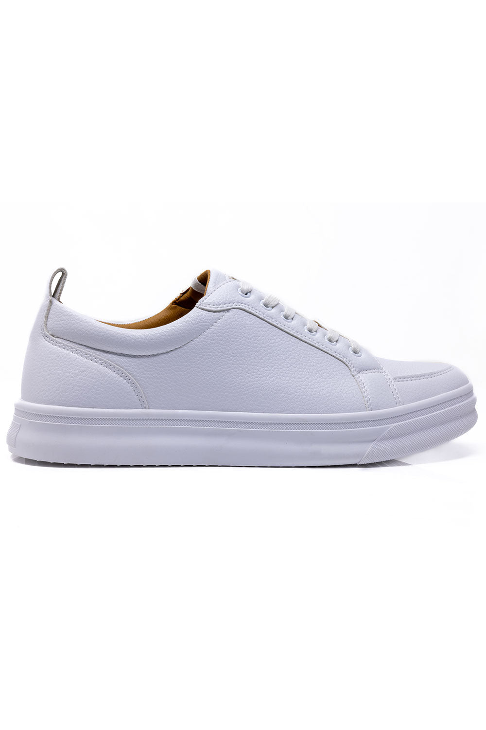 Barabas Men's premium low cut comfortable all-day sneakers 4SK05 White