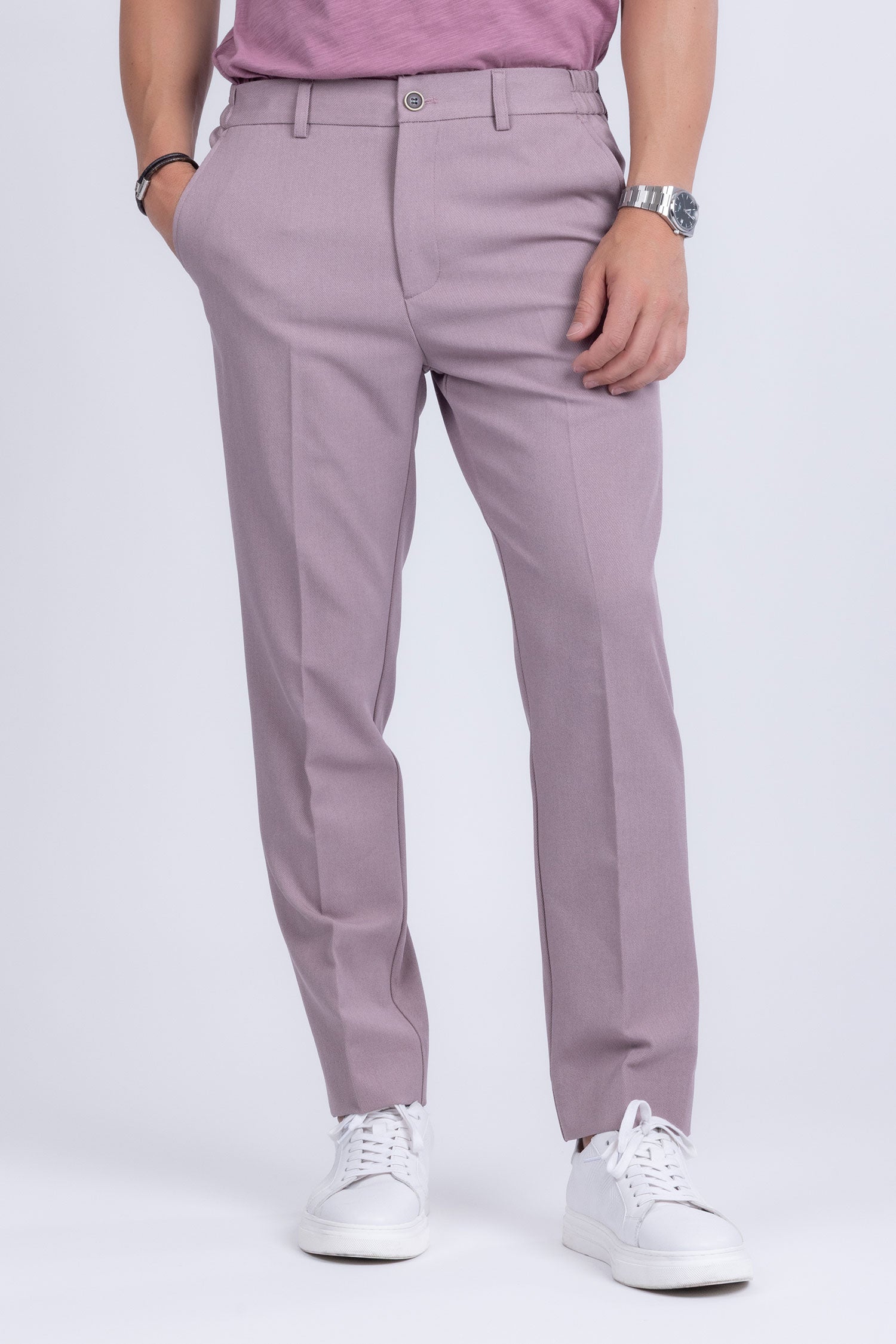 Barabas Men's Matte Geometric Slim Fit Pattern Notch Lapel Suit 5SU43 Iris