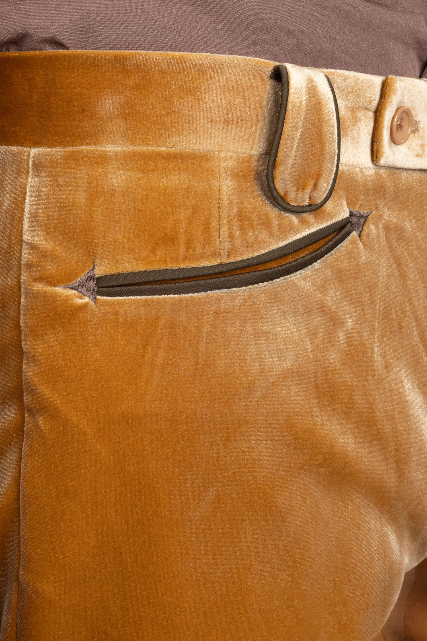 Barabas Men's Velvet Luxury Formal Wear Peak Lapel Suit 5SU51 Gold