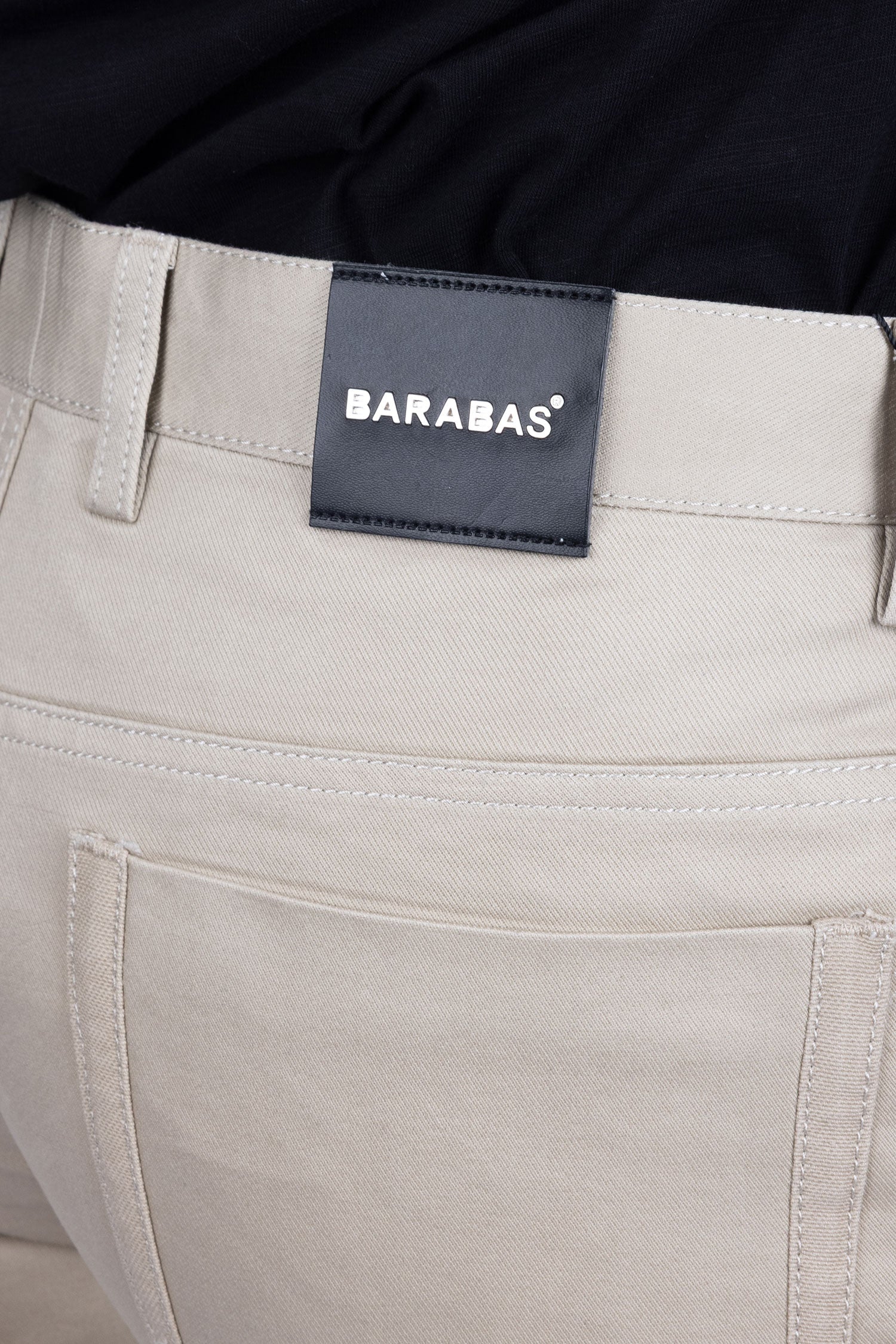 Barabas Men's Solid Color Zip and Camel Straight Fit Pants B2060 Sand