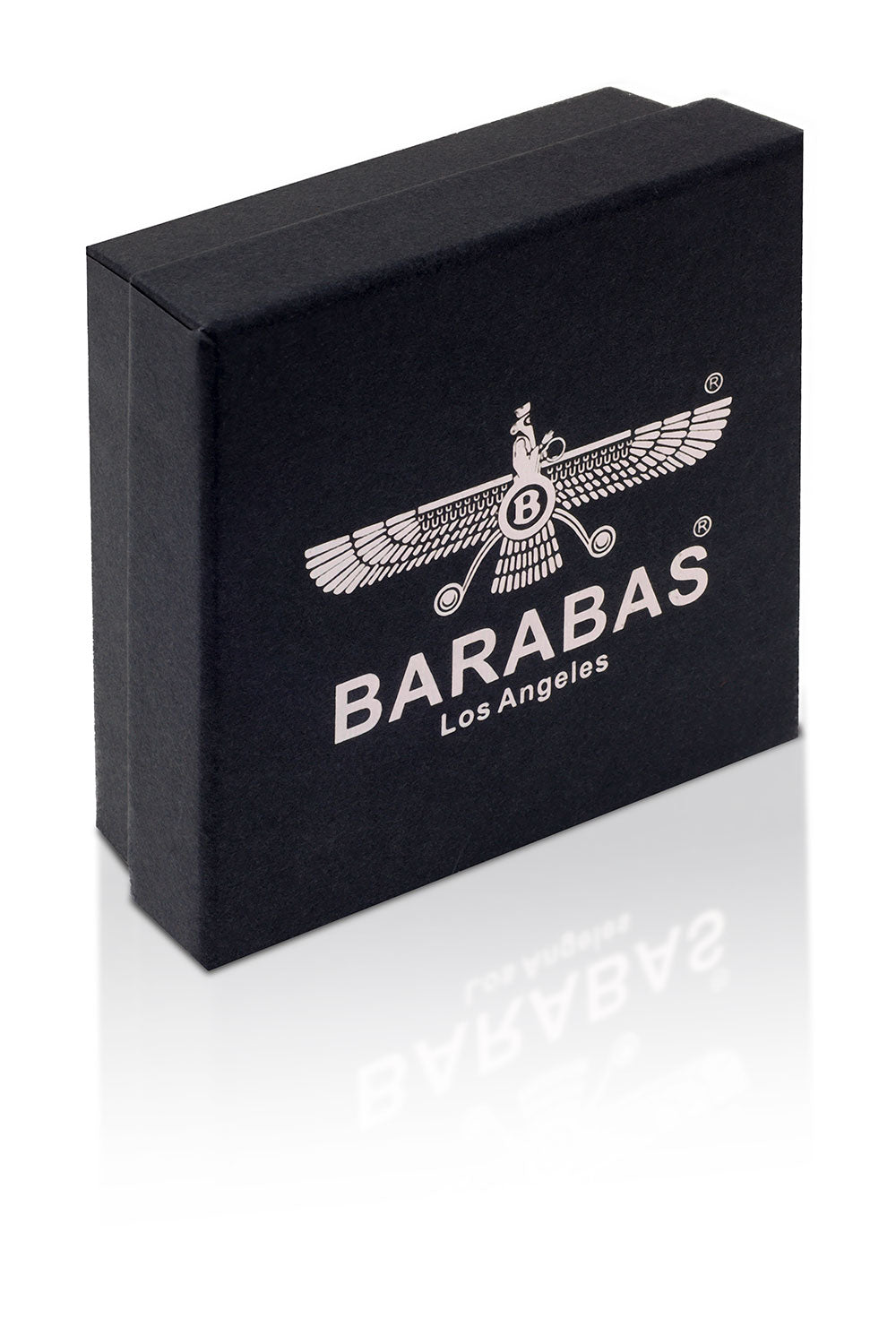 Barabas Unisex Obsidian Hematite Luxury Bangle Bracelets 4BB03 Grey