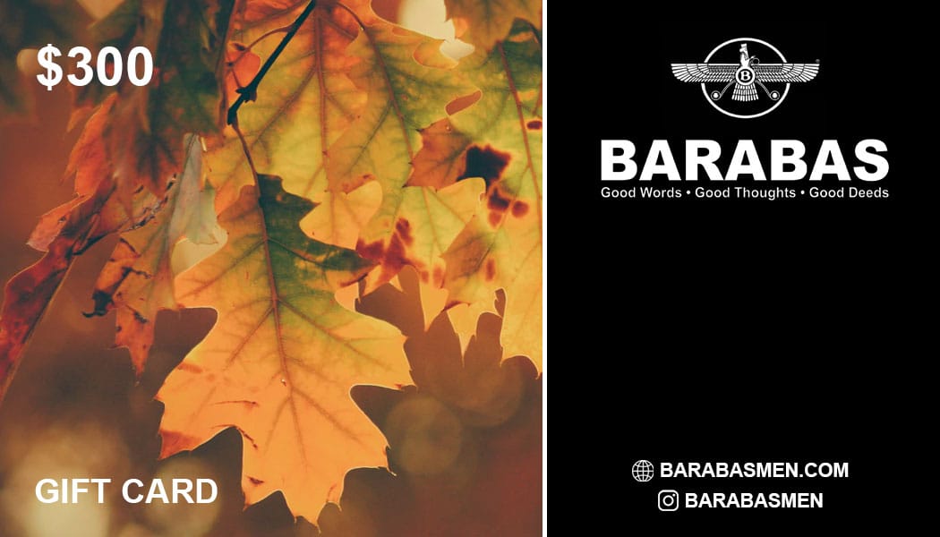 Barabas $100 $200 $300 Barabas Gift Cards