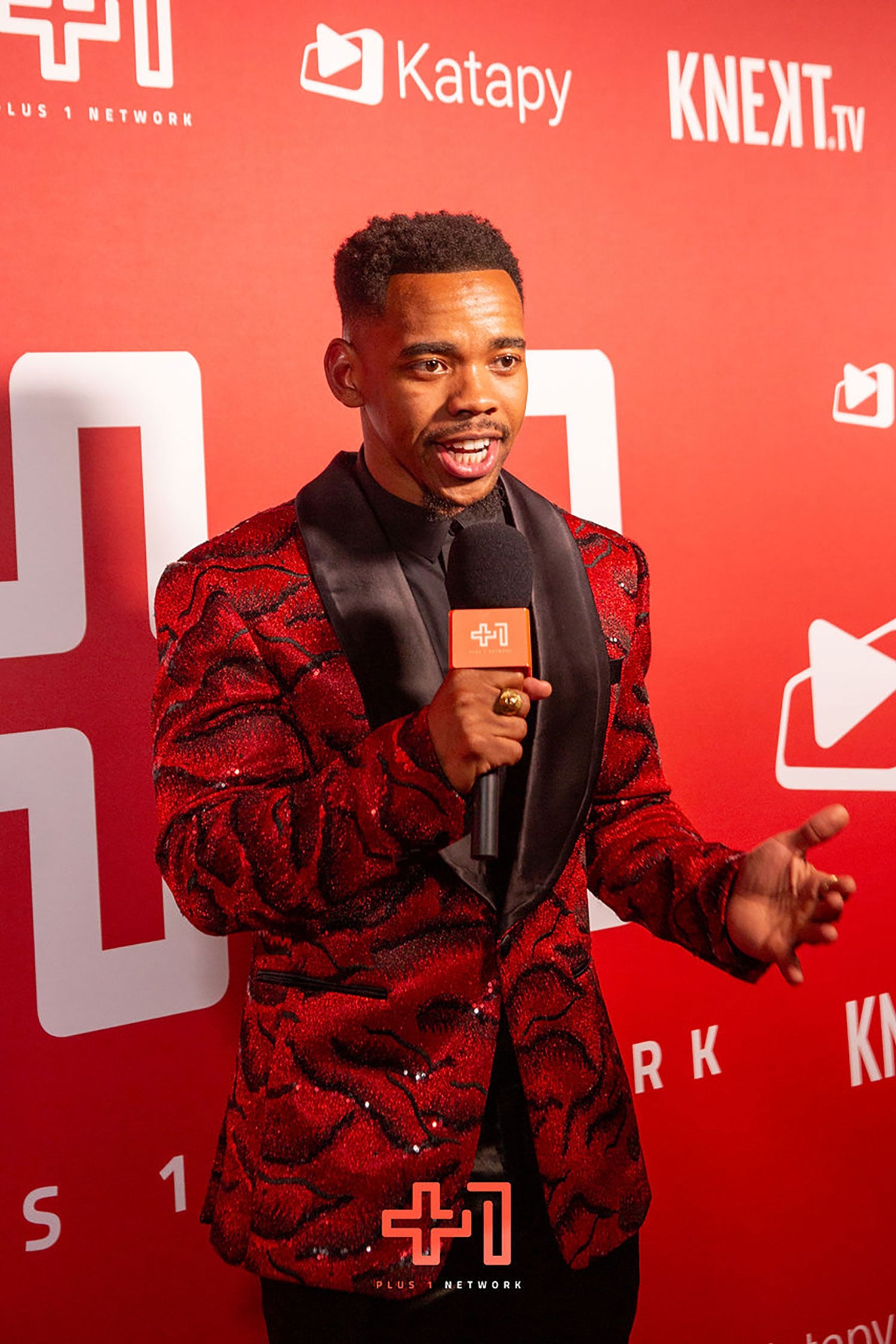 Barabas Men's Sequin Geometric Shiny Design Shawl Lapel Blazer 5BL04 Burgundy