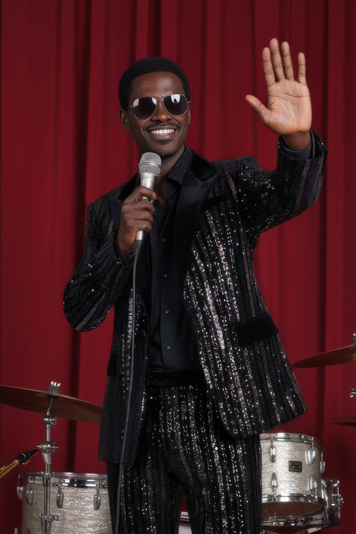 Montreal Geometric Sequin Slim Fit Blazer - Fashion Week Inspired Fall 2026