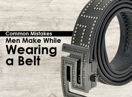 Common Mistakes Men Make While Wearing a Belt