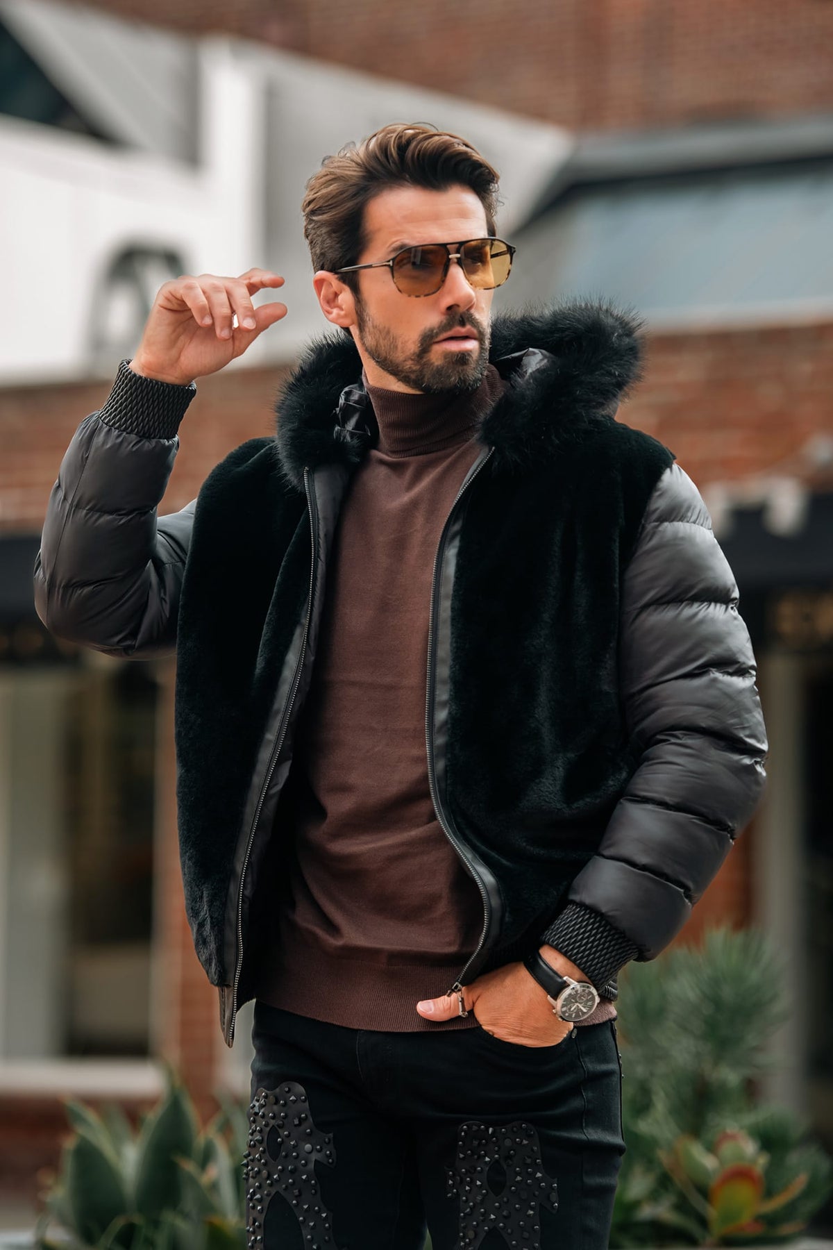 Ravara Bomber Jacket in Black - Premium Lightweight Jacket for Late Summer to Early Fall Transition