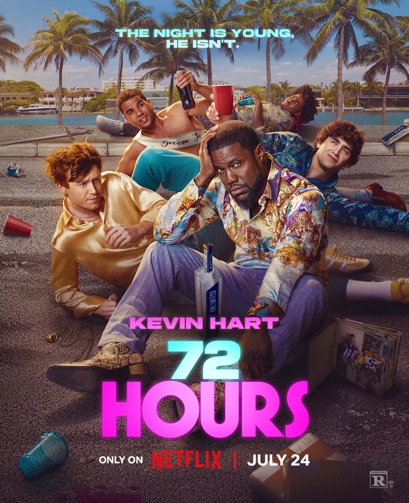 Kevin Hart's Barabas Outfits in Netflix "72 Hours" | Barabas Fashion