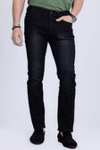 Barabas Men's Premium Light Wash Modern Denim Straight Jeans 2JE01ST Black