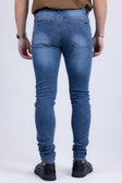 Barabas Men's Light Blue Washed Premium Denim Jeans 2JE08SL