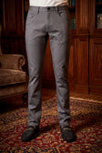 Barabas Men's Solid Color Basic Essential Chino Dress Pants 3CPW31 #Color_Charcoal