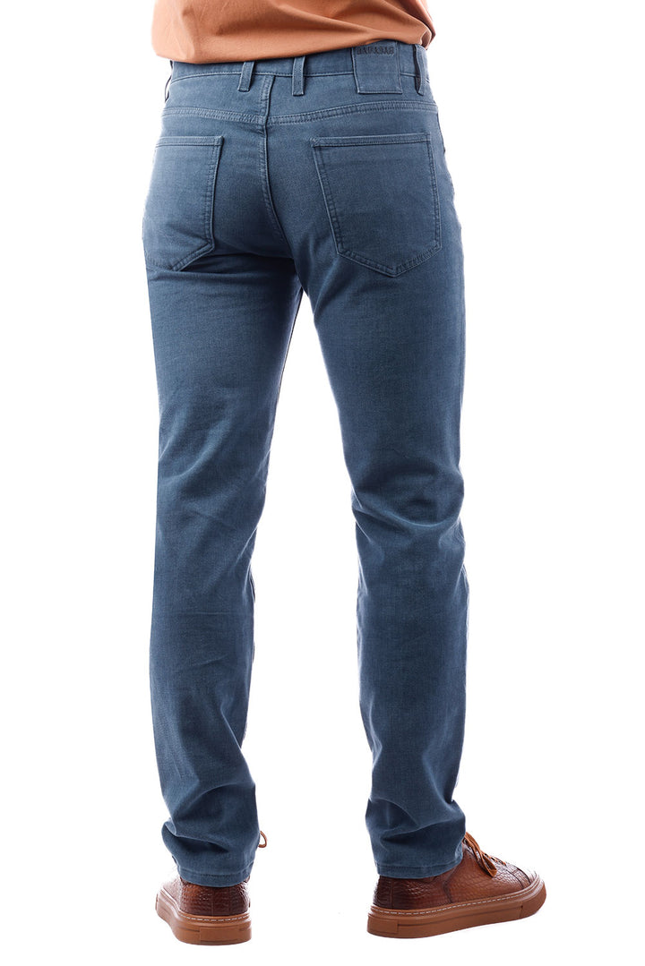 Barabas Men's Solid Color Premium Stretch Denim Jeans 3SN100 Teal