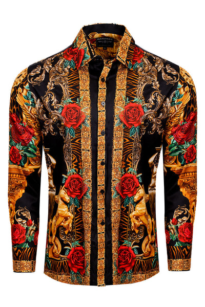 Shop Luxury Men's Long Sleeve Shirts - Designer Styles | Barabas – Page ...