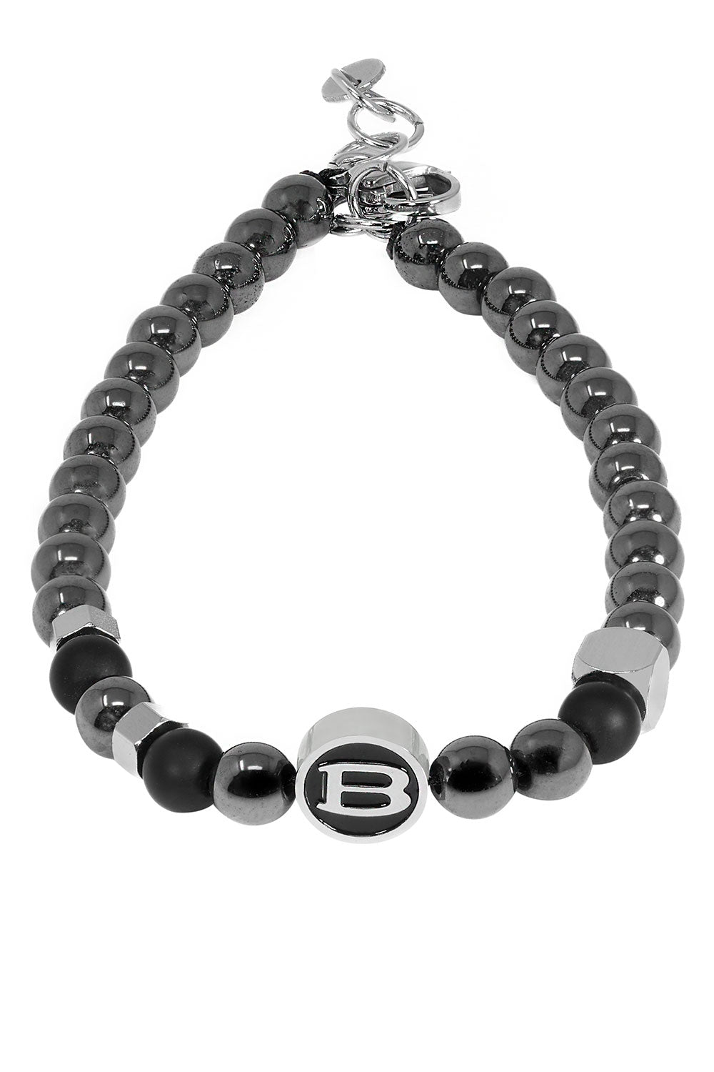Barabas Unisex Obsidian Healing Bangles Bracelets 4BB07 Black