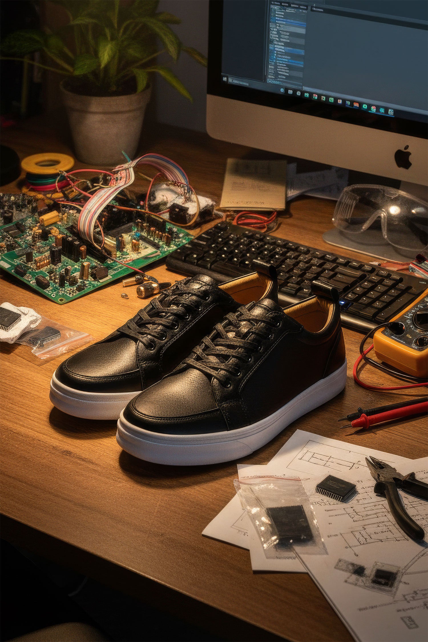 Slick Pair Low Top Sneakers