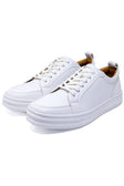 Barabas Men's premium low cut comfortable all-day sneakers 4SK05 #Color_White