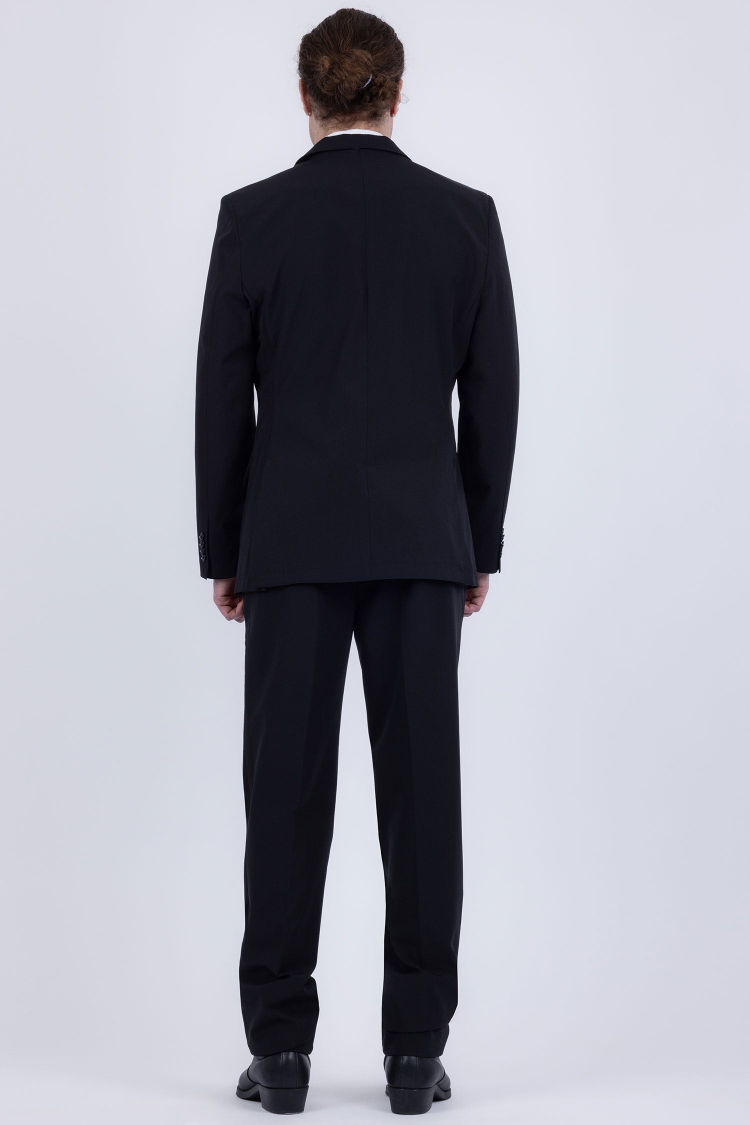 Barabas Men's Essential 2-Pieces 2-Button Notch Lapel Suit Set 6SU08 Black