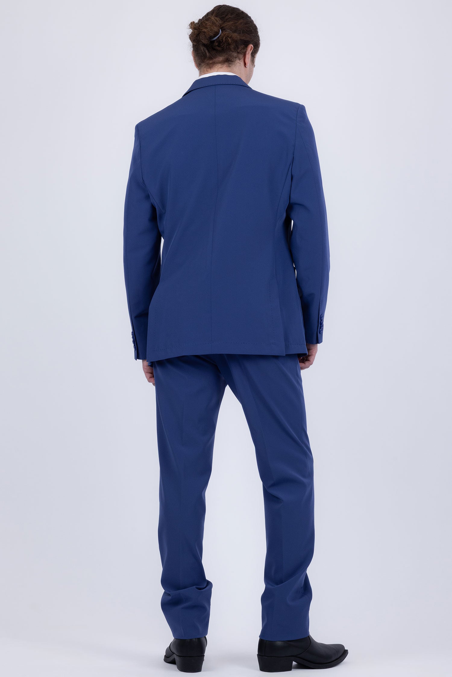 Barabas Men's Essential 2-Pieces 2-Button Notch Lapel Suit Set 6SU08 Blue