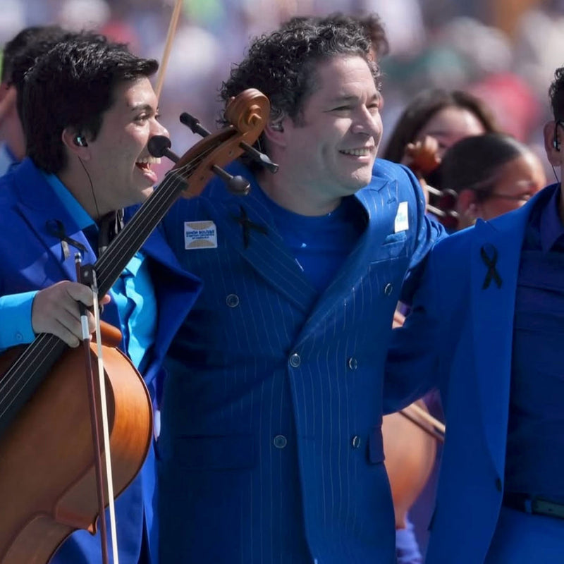 Gustavo Dudamel in FiFA World Cup 2026 Wearing Barabas men's clothing 