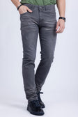 BARABAS Men's Distressed Ripped Slim Fit Denim Jeans SN8850 #Color_Grey