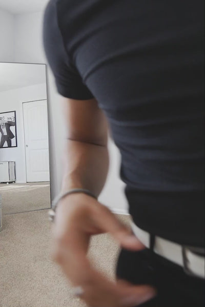 Barabas Men's Velvet Flare Casual Stretch Pants 5CP18 Black 