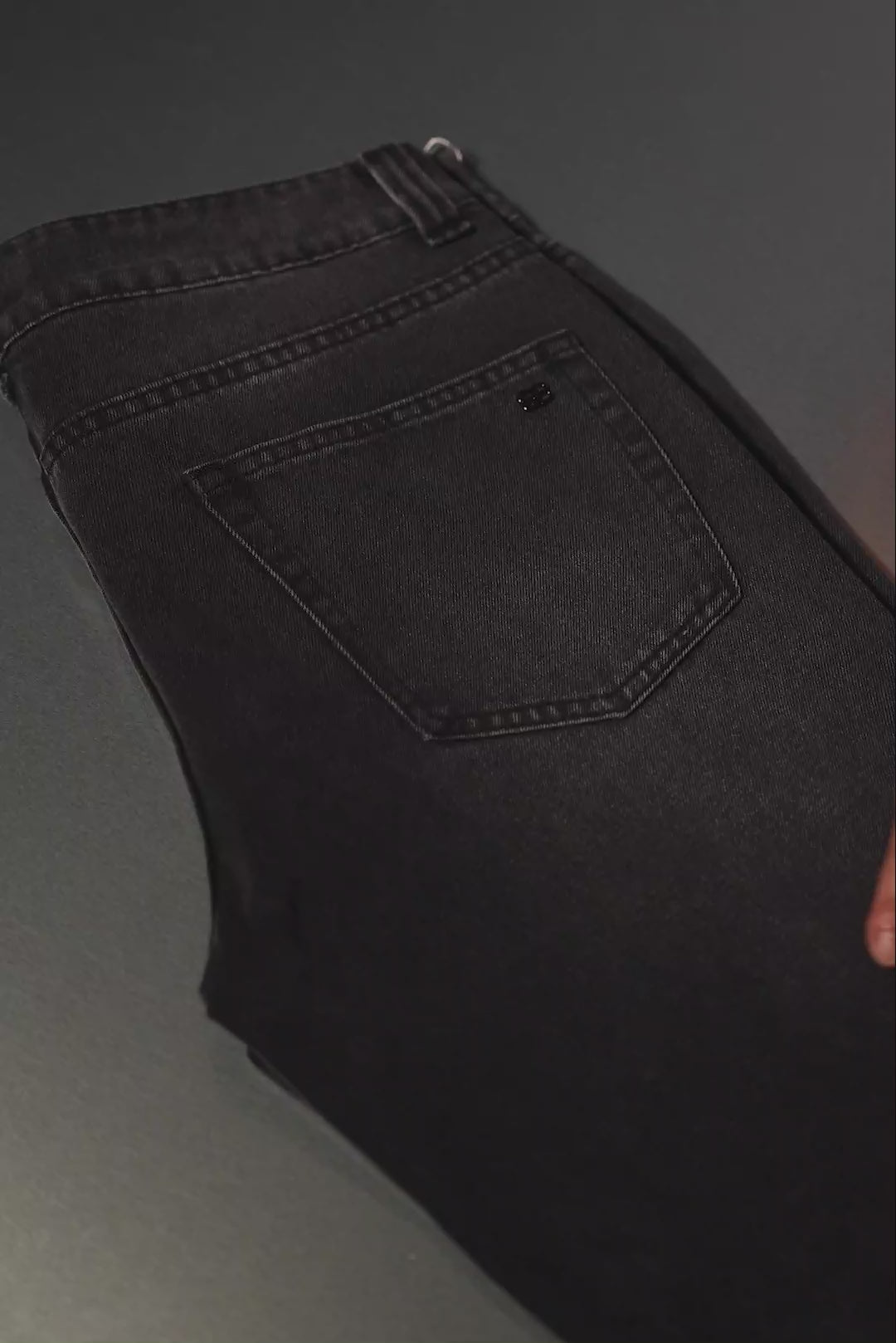 Barabas Men's Sparkly Rhinestone Stud Design Denim Jeans 6ED01 