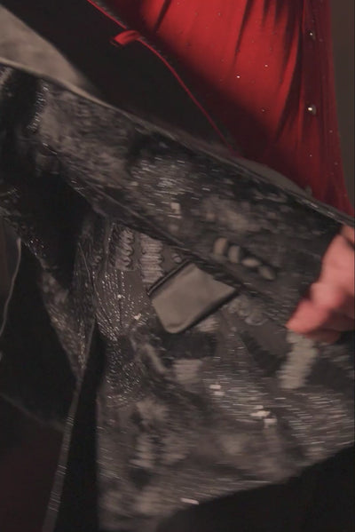 Barabas Men's Sequins Geometric Design Notch Lapel Blazer 6EBL04 Charcoal