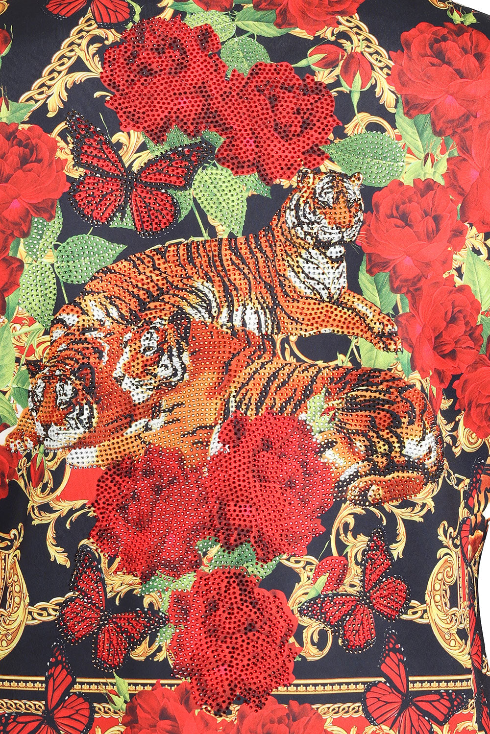 BARABAS Men's floral Tiger Parrot Printed Notch Lapel Blazer 2BL20