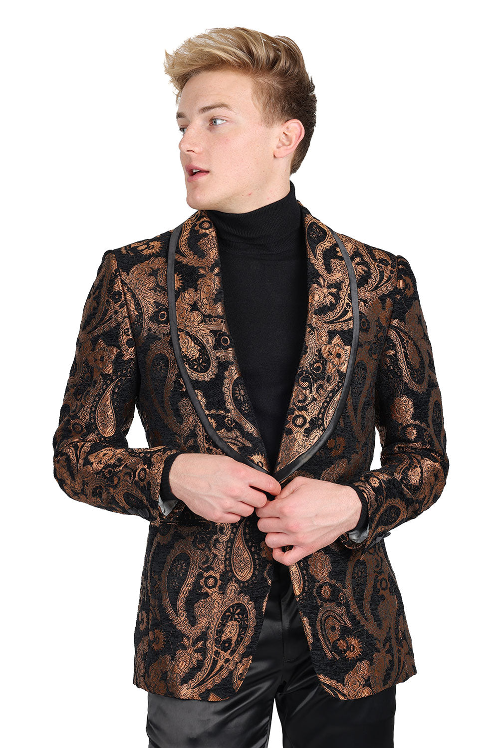 Mens clearance paisley blazer