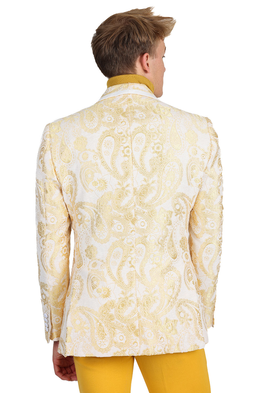 White on sale paisley blazer