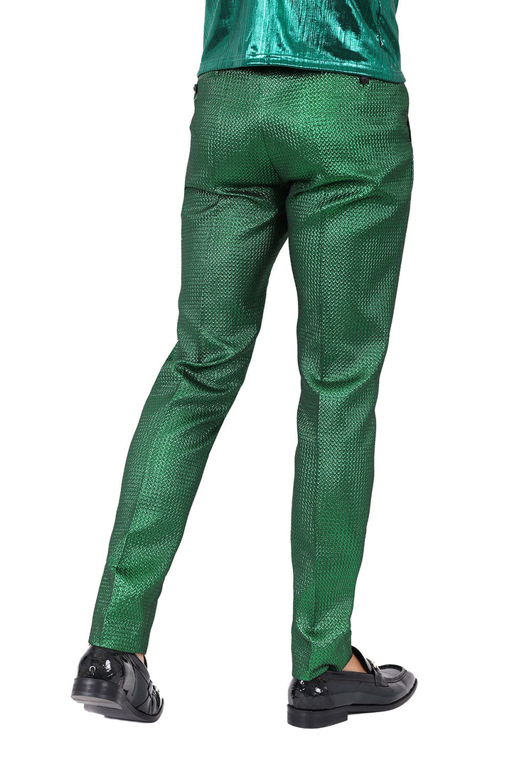 Barabas Men's Solid Vibrant Color Luxury Chino Pants 2cp3105 Green