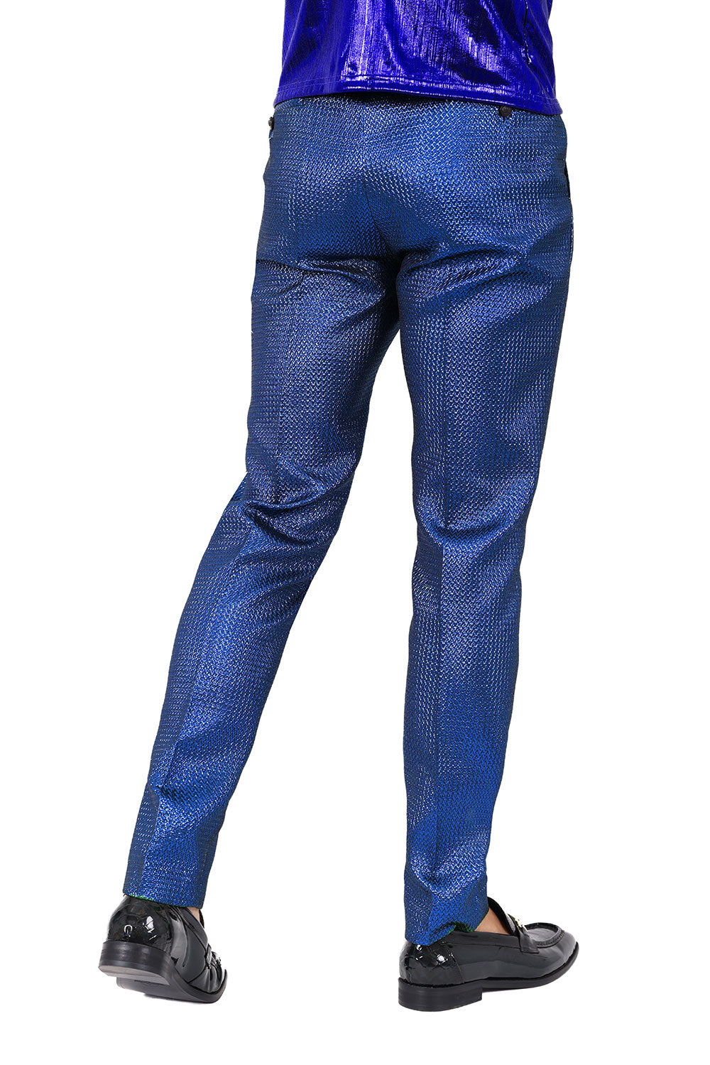 Barabas Men's Solid Vibrant Color Luxury Chino Pants 2cp3105 Sapphire