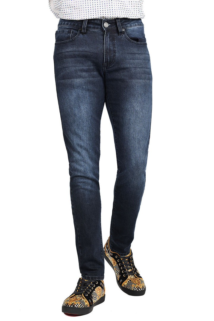 arabas Men's Dark Blue Premium Denim Jeans 2JE07SL