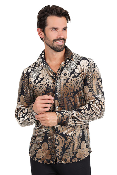 Shop Luxury Men's Long Sleeve Shirts - Designer Styles | Barabas – Page ...