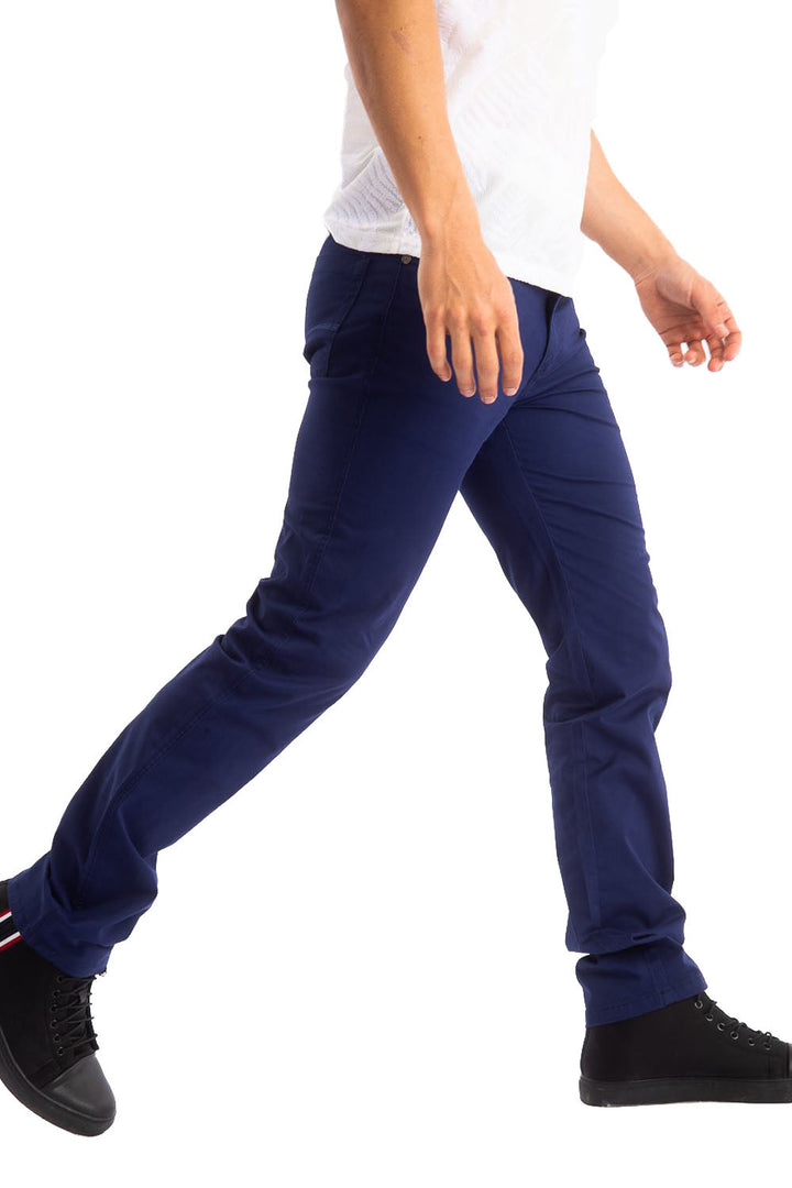 BARABAS Men's Khaki Relaxed Fit Denim Jeans Pants CP4001 Navy
