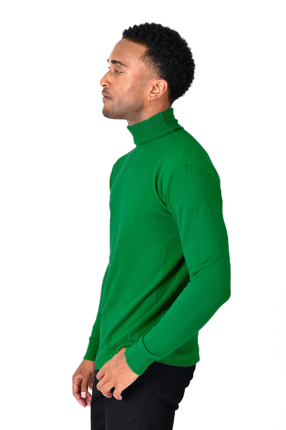 Mens lime shop green turtleneck