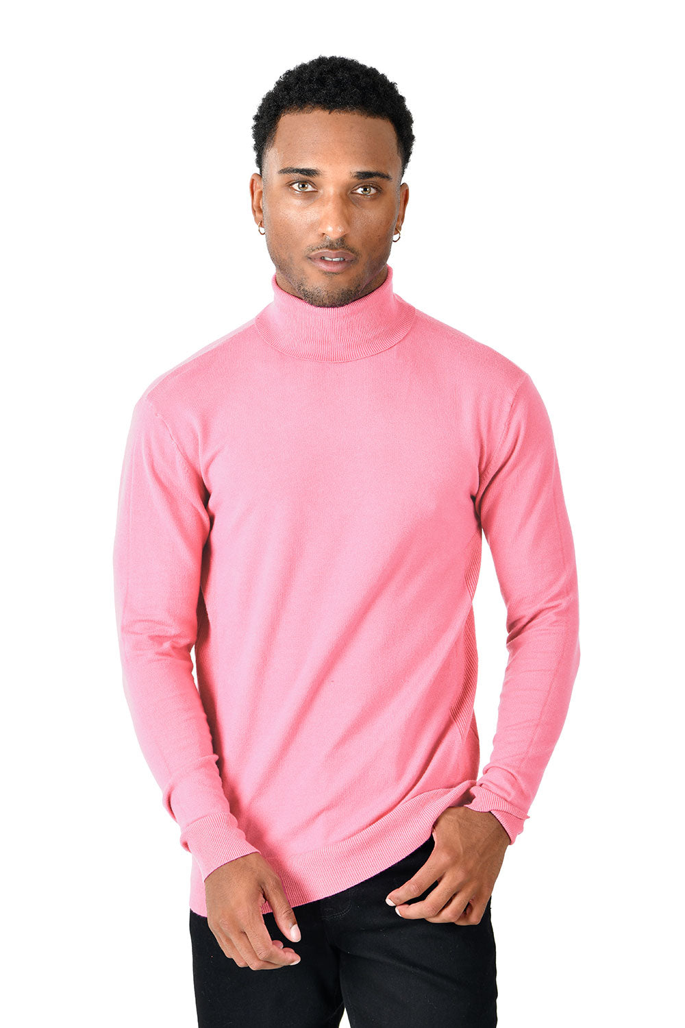 Rose deals colored turtleneck