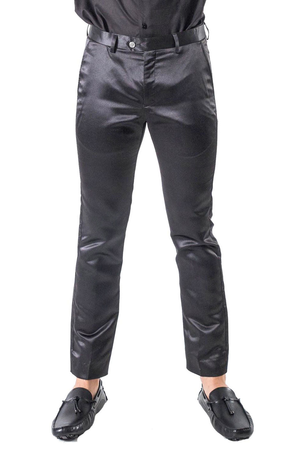 BARABAS Men Pants Chaps-Black VP1020 Black