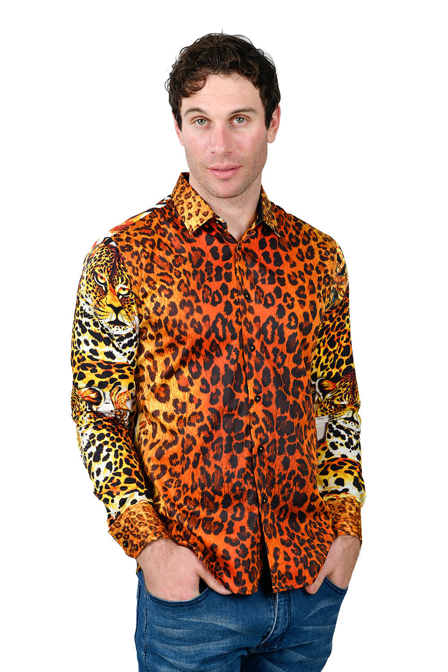 Shop Luxury Men's Long Sleeve Shirts - Designer Styles | Barabas – Page ...