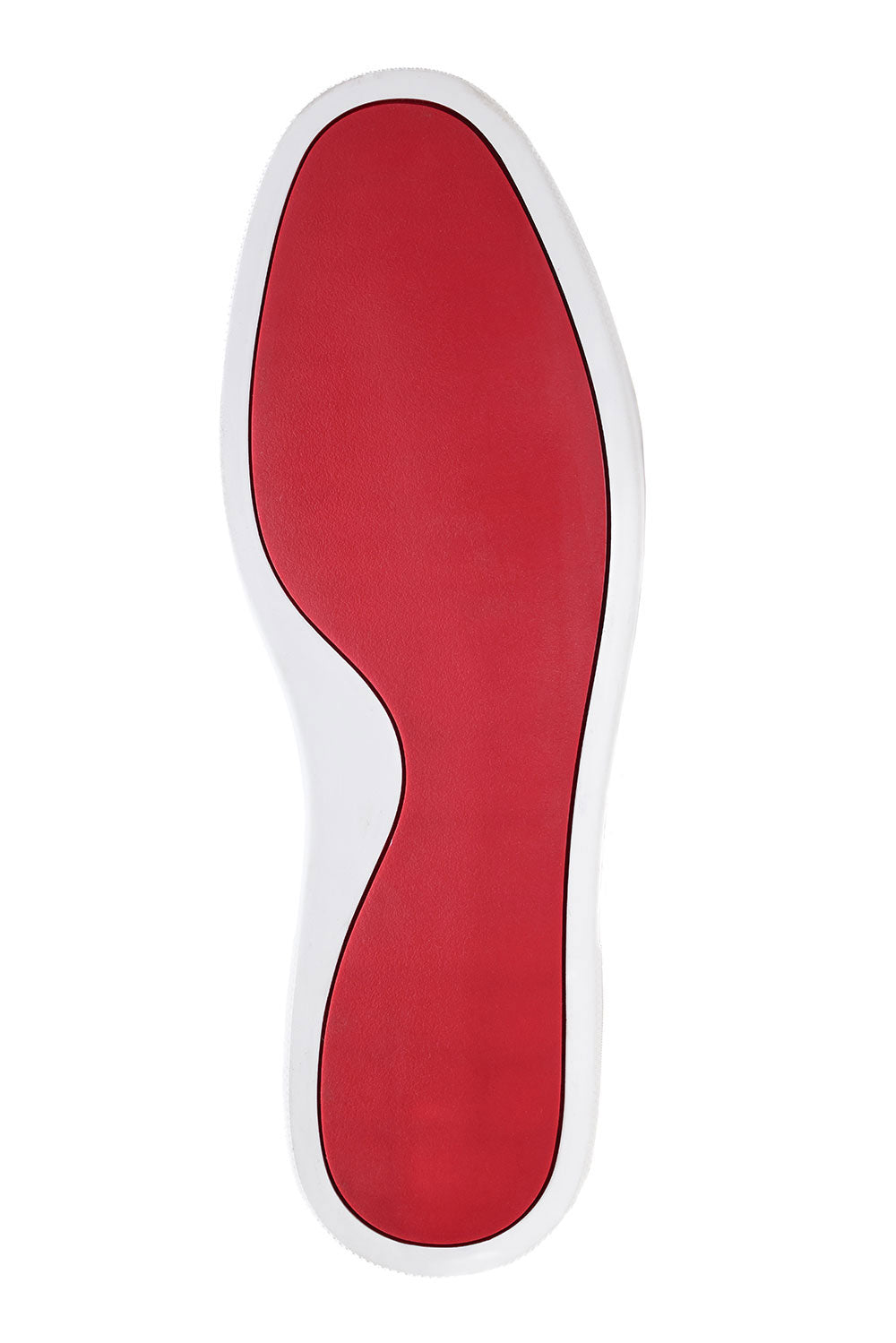 Barabas Men's Luxury Spike Snake Skin Design High-Top Sneakers SH734 Sole